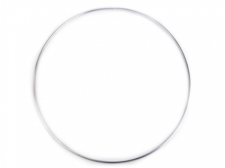 Kovový kruh pre lapač snov / na dekorovanie Ø30 cm