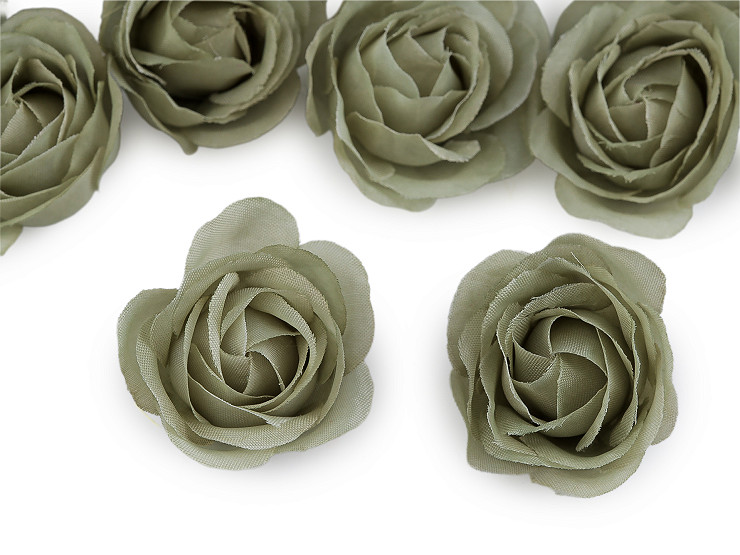 Artificial Flower / Rose Ø3,5 cm