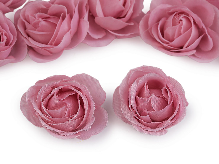 Artificial Flower / Rose Ø3,5 cm