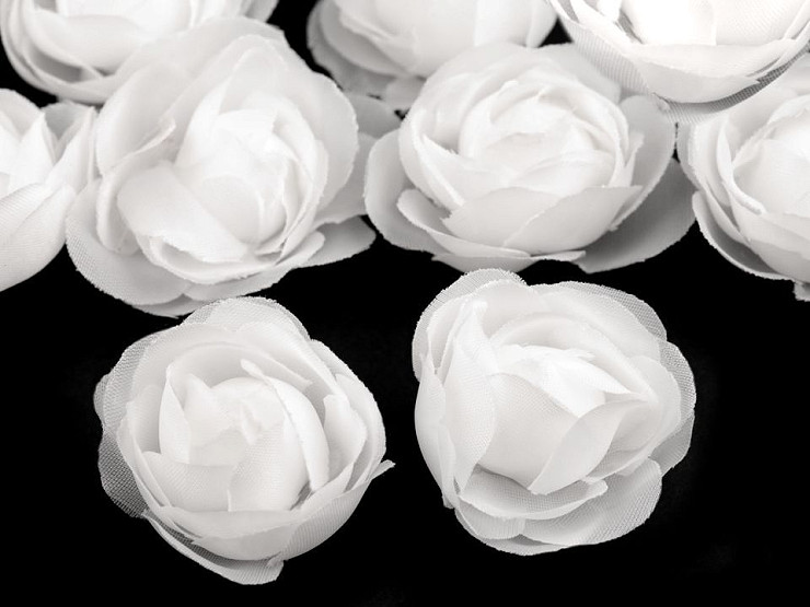 Fiore / Rosa artificiale, dimensioni: Ø 3,5 cm