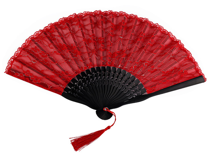 Čipkasta ručna lepeza