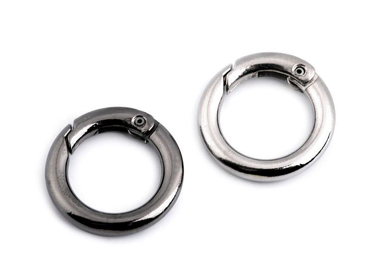 Karabiner Ring für Schlüssel / Handtasche Ø16 mm