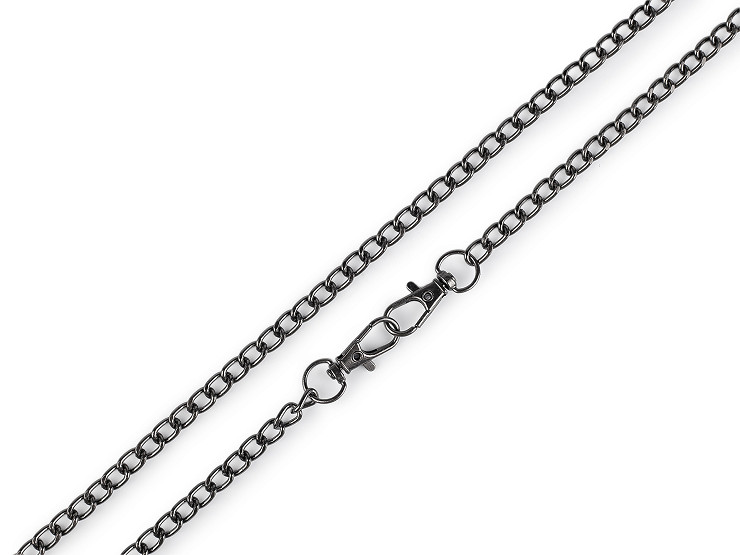 Fém táskalánc karabinerrel hossza 120 cm