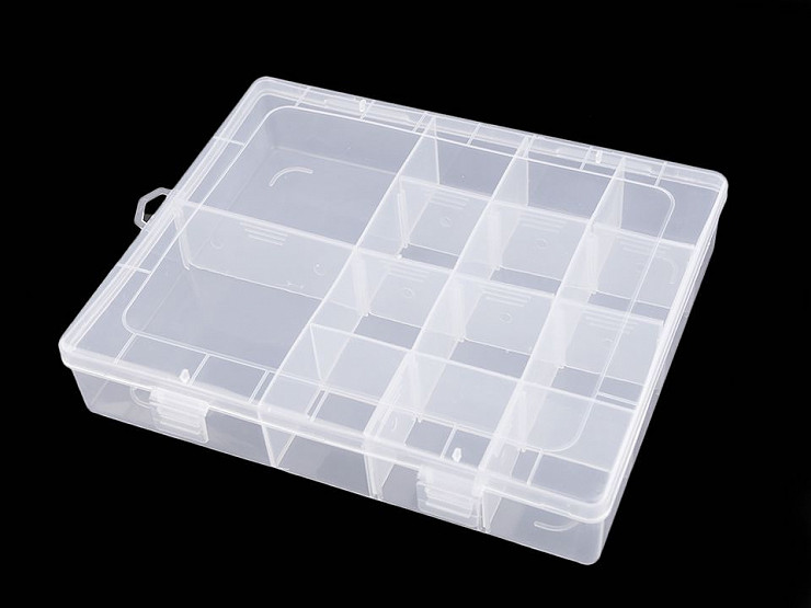 Plastic Storage Box Organizer / Case 4x17x21 cm
