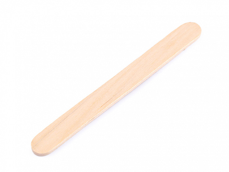 Natural Wooden Craft Spatulas / Popsicle Sticks 1x11.3 cm small