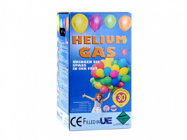 Hélium pour ballons - remplit 30 ballons