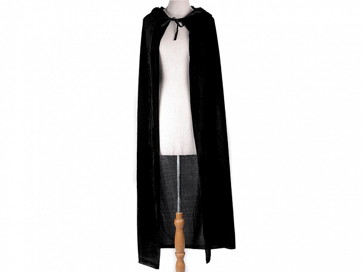Mantello Con Cappuccio In Velluto Per Bambini – Costume Per Halloween, Carnevale, Feste E Cosplay, Lunghezza 90-170 Cm