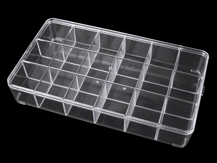 Sortierbox / Behälter aus Kunststoff 16,5x29 cm