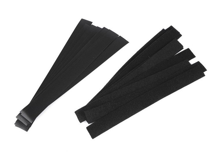 Bande Velcro, profil bas, largeur 20 mm
