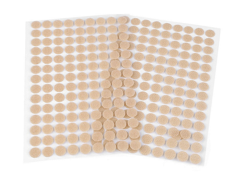 Tépőzár karika öntapadó Ø10 mm