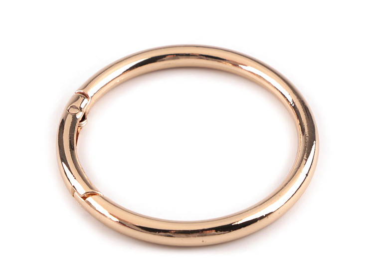 Karabiner Ring für Handtaschen / Schlüssel Ø50 mm