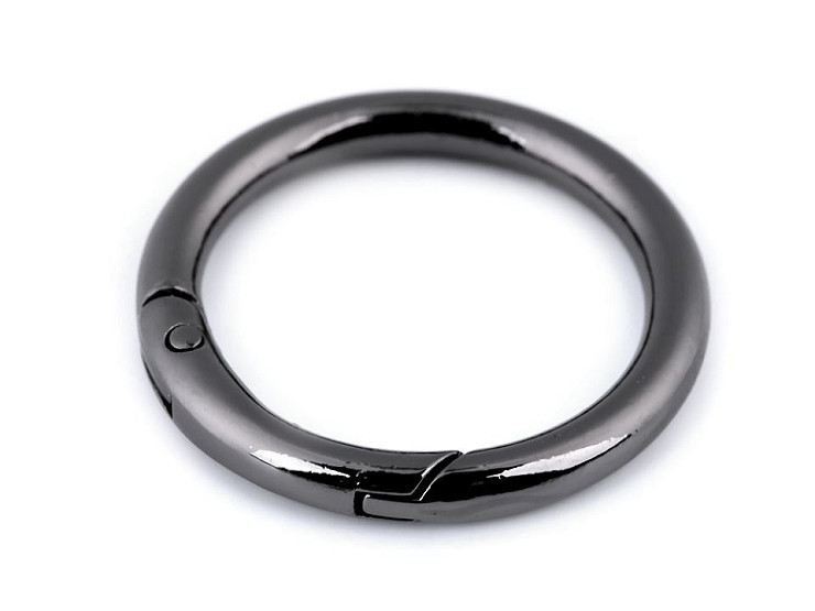 Karabiner Ring für Handtaschen / Schlüssel Ø32 mm