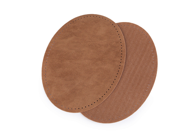 Suede Iron-on Patches with Perforation
