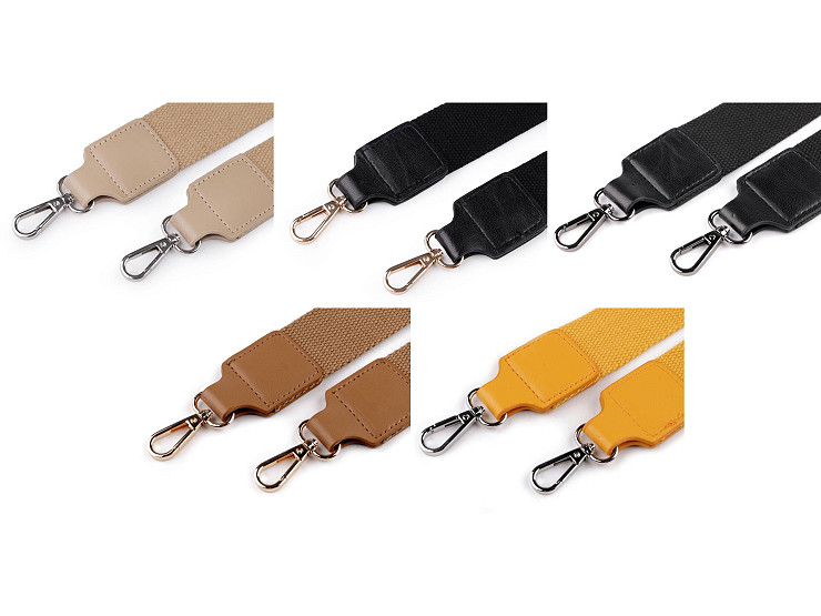 Handbag Strap with Hooks, width 3.8 cm