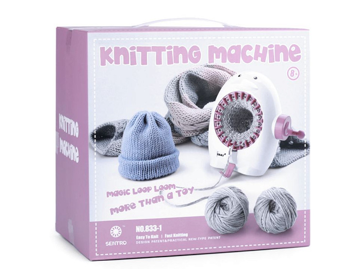 Kit de telar de mesa, mini máquina de hilar y tejer, telar de madera para hacer tú mismo, juguete educativo para adultos, estudiantes y niños, ideal para tejer a mano. Regalo perfecto