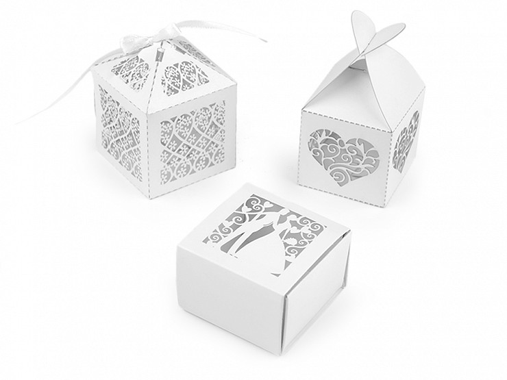 Papierová krabička svadobná