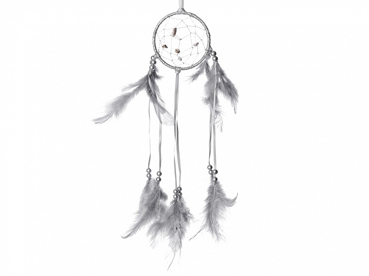 Dreamcatcher with Beads and Feathers