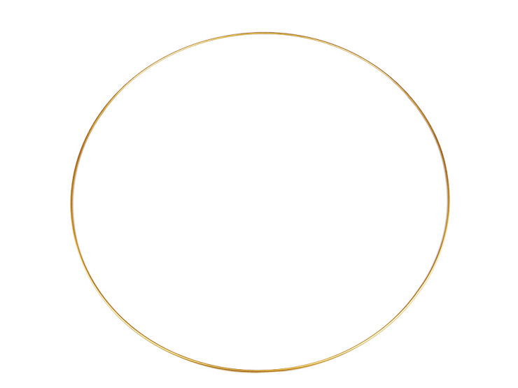 Kovový kruh na lapač snov / na dekorovanie Ø60 cm