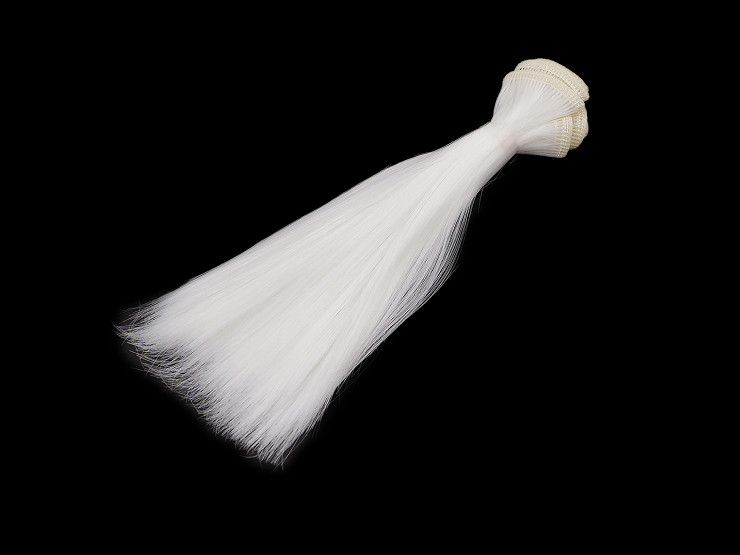 Capelli/parrucca per bambole, lunghezza: 15 cm