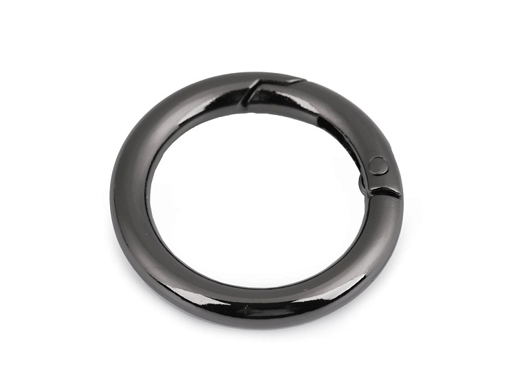 Karabiner Ring für Handtaschen / Schlüssel Ø25 mm
