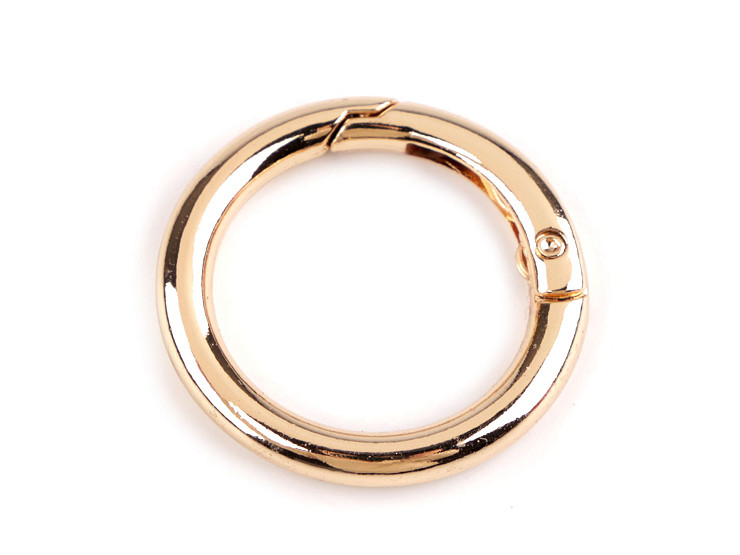 Karabiner Ring für Handtaschen / Schlüssel Ø25 mm