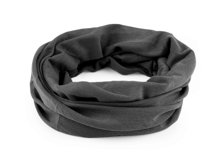 Многофункционален шал, еластичен, безшевен, едноцветен