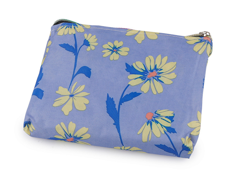 Tote bag pliable avec fermeture Éclair, 39 x 40 cm