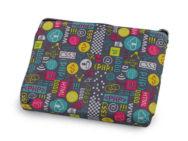 Skladacia nákupná taška so zipsom 39x40 cm