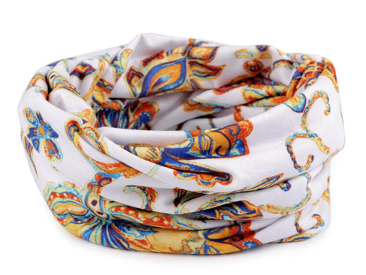 Multifunkční šátek pružný dvojitý