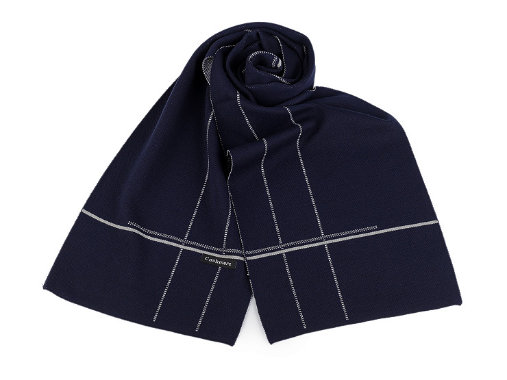 Pánská šála 30x170 cm