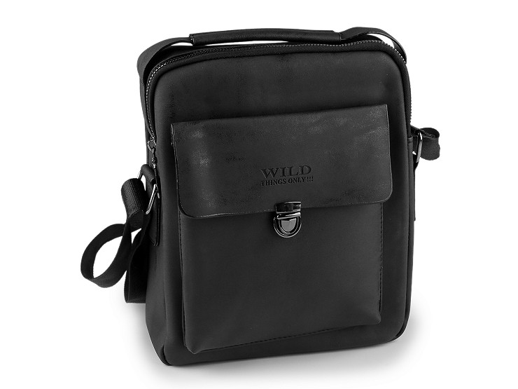 Geantă crossbody barbați, 21x25 cm