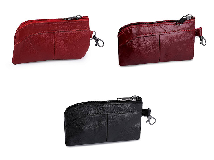 Etui skórzane na klucze 7x13 cm