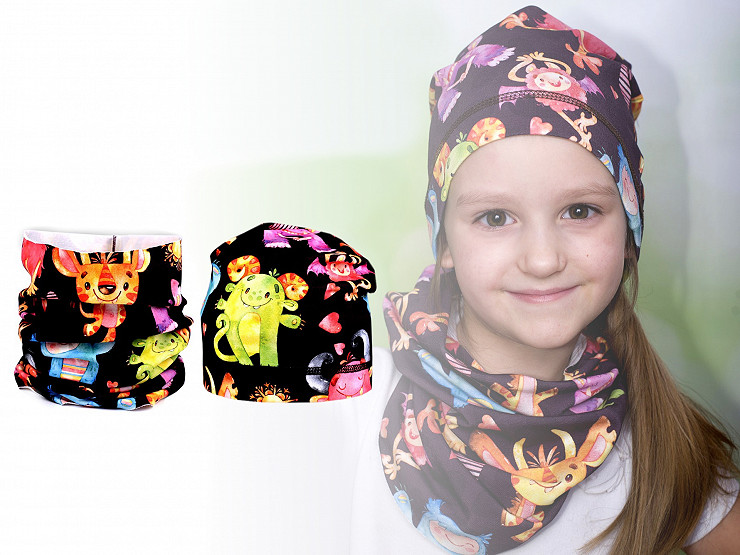 Girl's Hat and Neck Gaiter