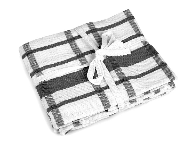 Checkered Cotton Kitchen Towel 50x70 cm, Egyptian Cotton