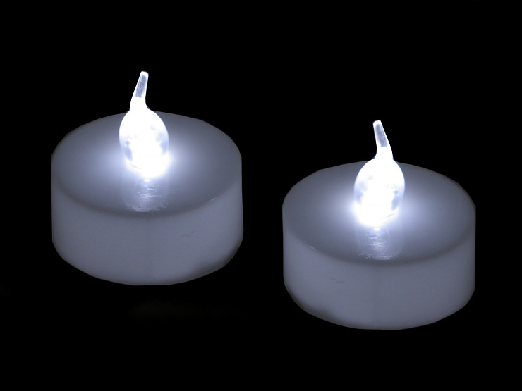LED čajová svíčka na baterky Ø36 mm