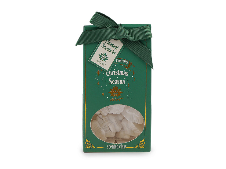 Glinki zapachowe w opakowaniu podarunkowym - anioł, róża, lawenda 