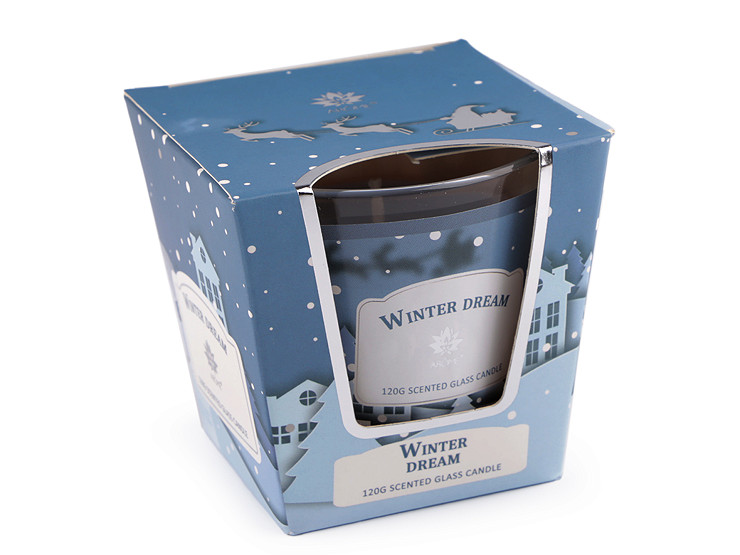 Vela perfumada en vaso, 120 g