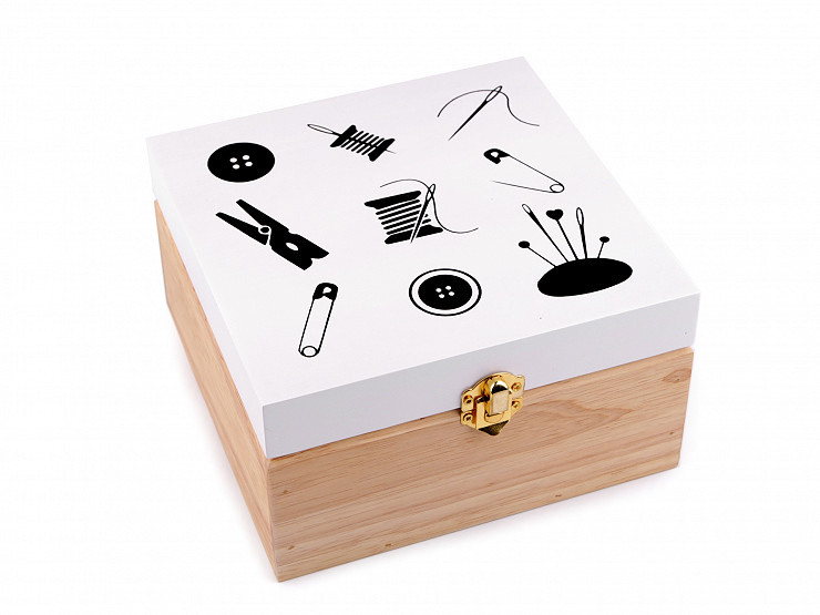 Wooden Sewing Box / Case