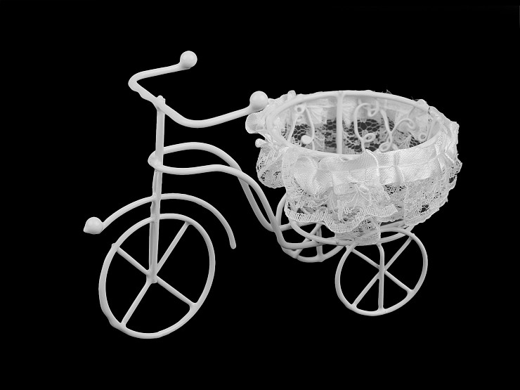 Dekorácia bicykel s košíkom