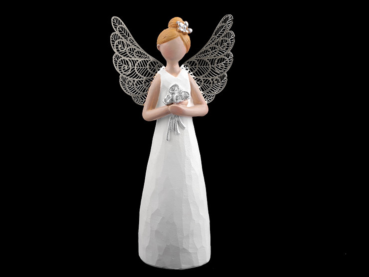 Deko Engel mit filigranen Flügeln