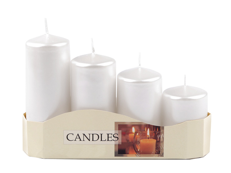 Advent Candles descending