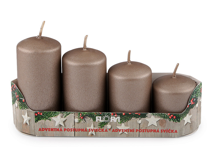 Adventi gyertya Ø5 cm