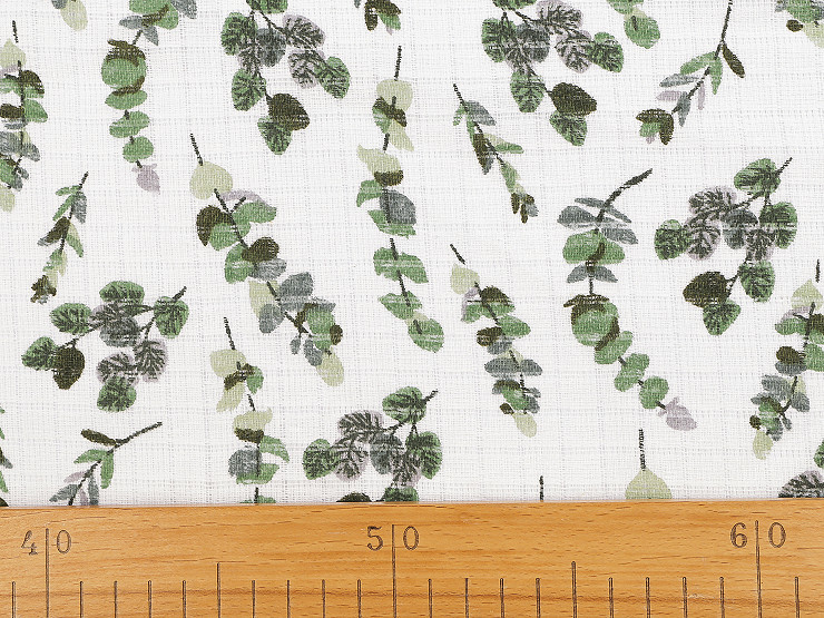 Cotton Cloth Fabric, Leaves