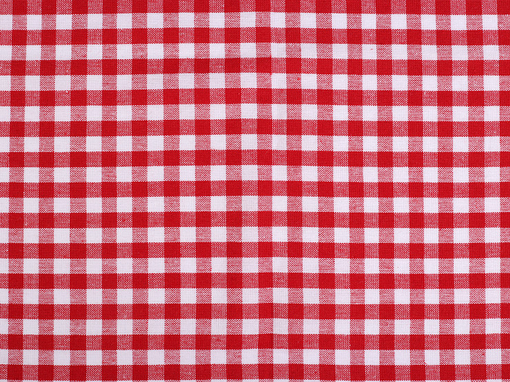Cotton Fabric / Canvas - small cube / checkered
