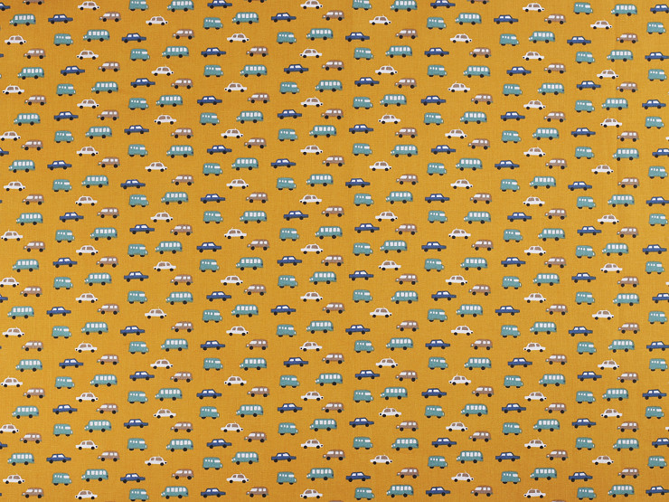 Cotton Fabric / Canvas, Car