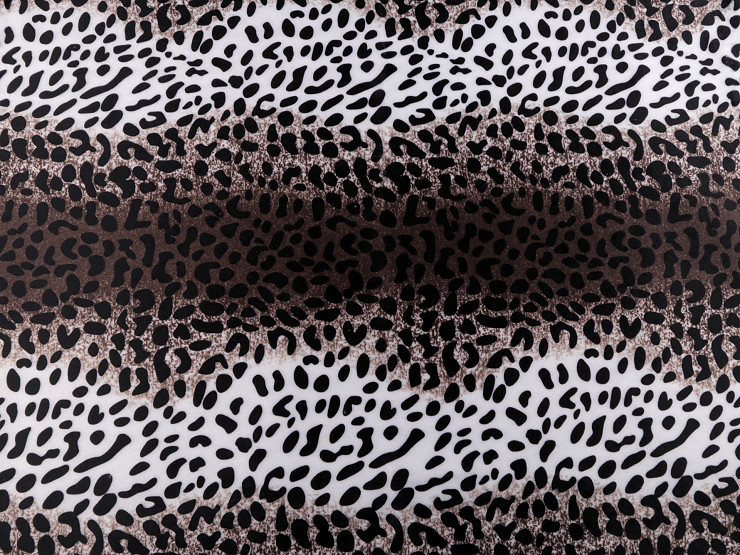 Imitace zvířecí kůže / kožešina leopard