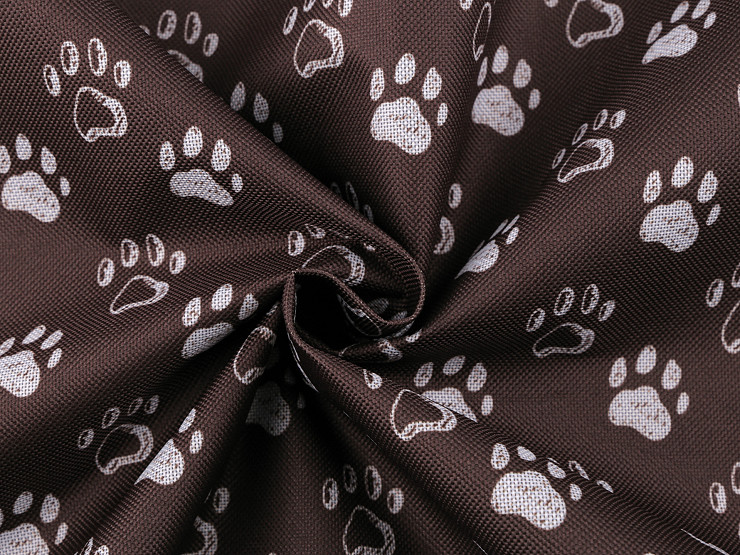 Outdoor Waterproof Fabric 600D, PVC coated, Paws