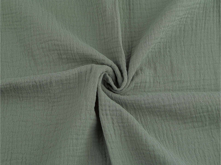 Mušelín / dvojitá gázovina