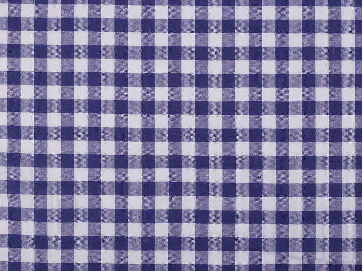 Checkered 100% Cotton Canvas Fabric