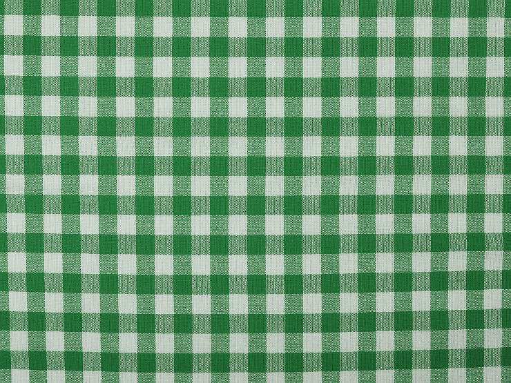 Bavlněná látka / plátno Kanafas větší kostka / káro